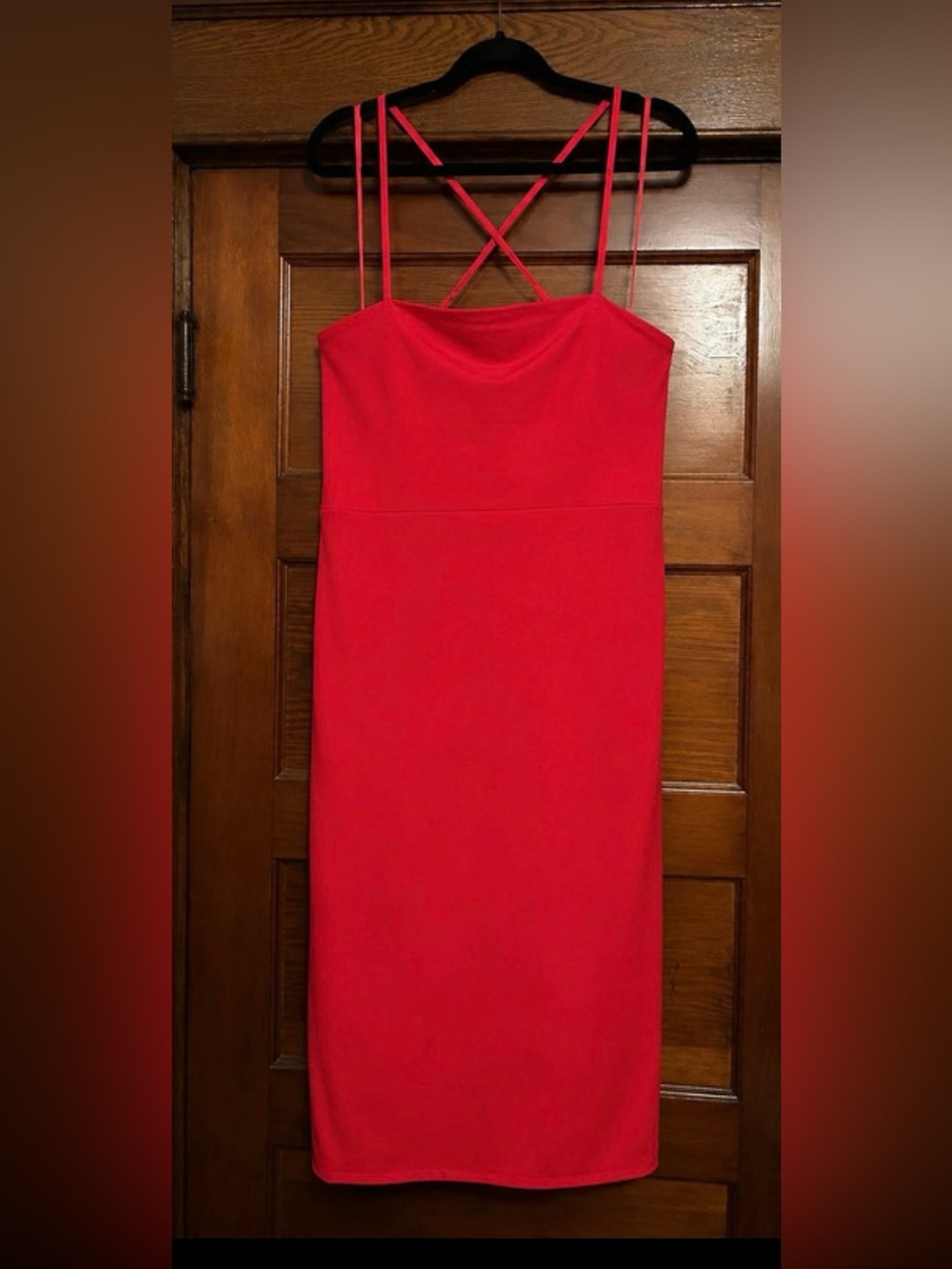 Wild Fable Linen Blend Midi Dress – Size 14 – NWT